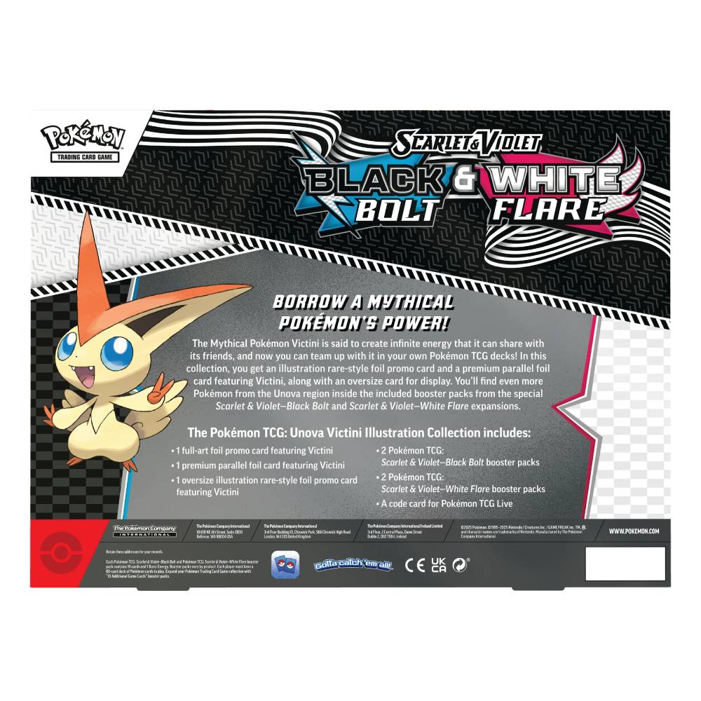 Black Bolt & White Flare: Unova Victini Illustration Collection