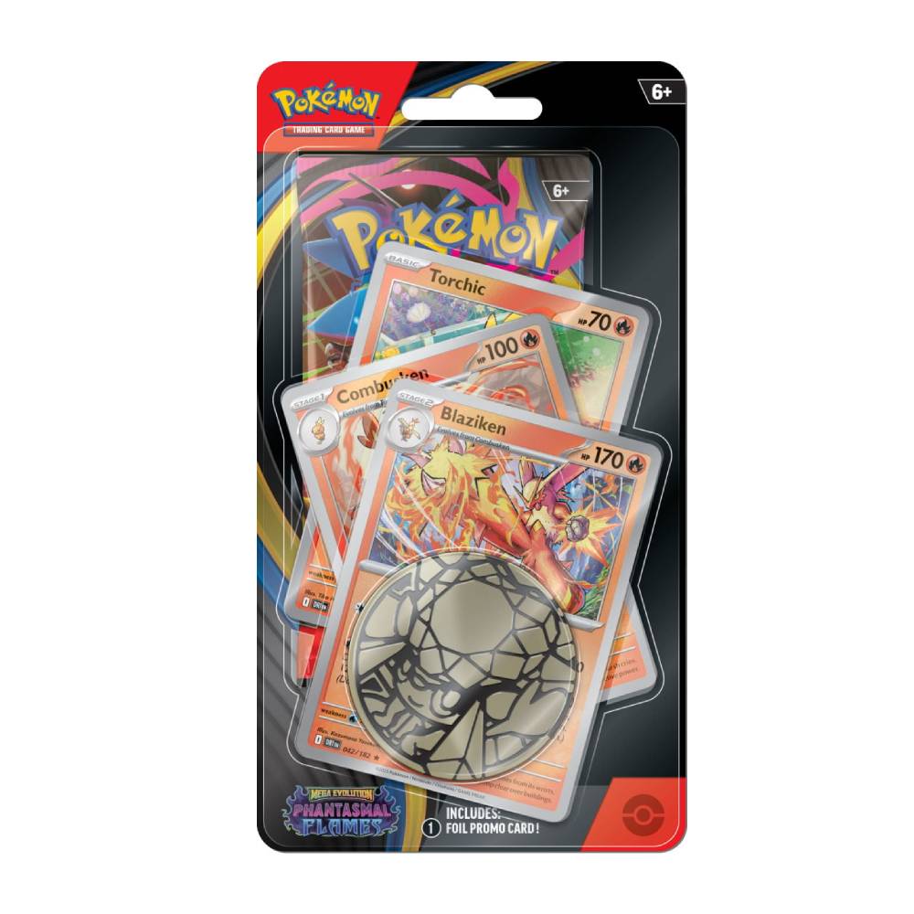 Pokemon Phantasmal Flames - Checklane Blister Blaziken