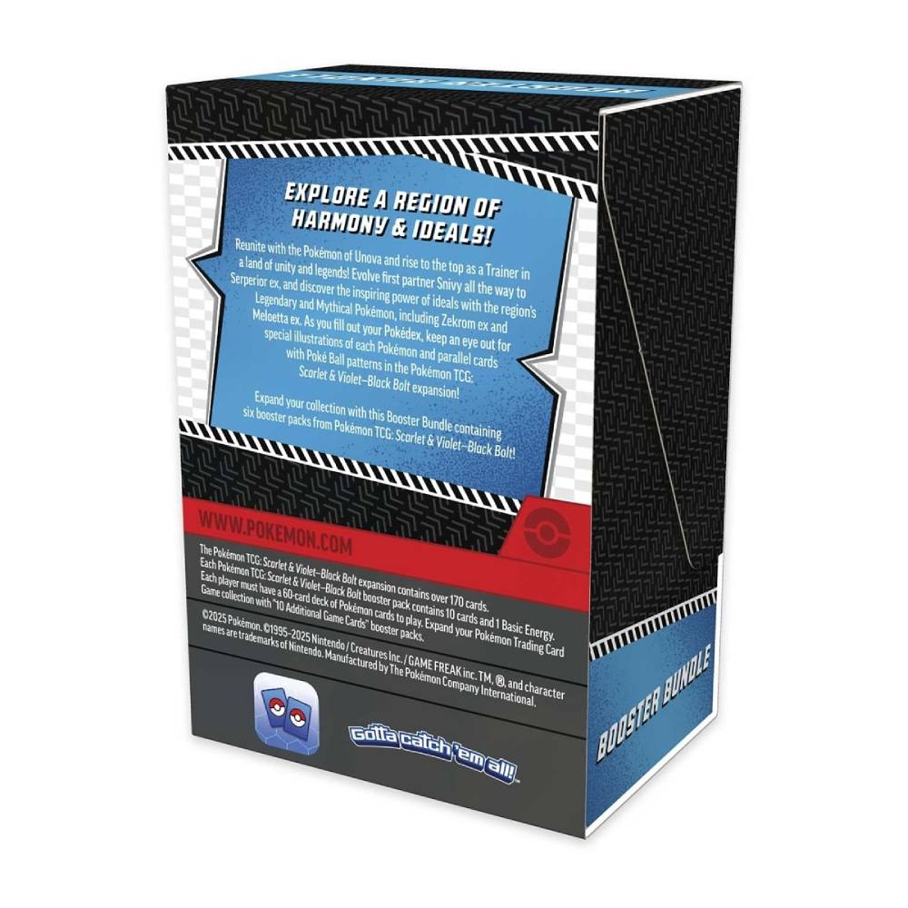 Pokemon Scarlet & Violet - Black Bolt Booster Bundle
