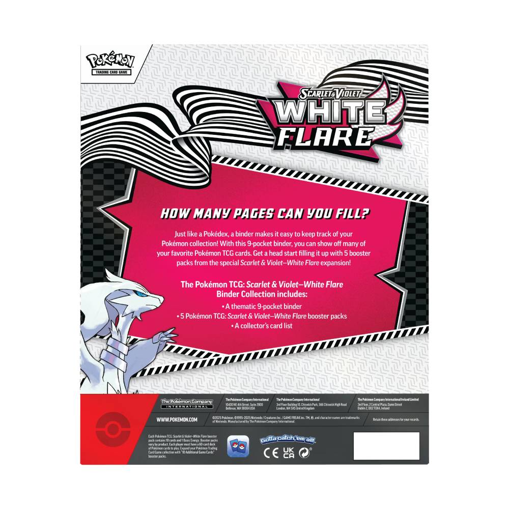 Pokemon Scarlet & Violet - White Flare Binder Collection