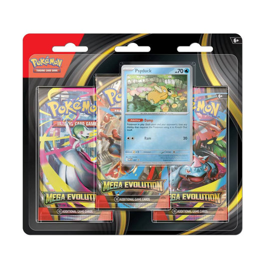 Pokemon Mega Evolution - 3 Pack Blister Psyduck