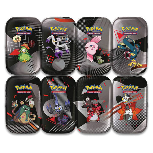 Pokemon Scarlet & Violet - Black Bolt & White Flare Mini Tin